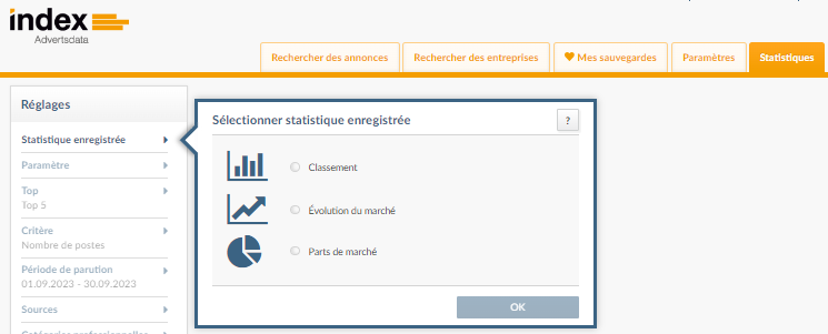 capture d'écran advertsdata