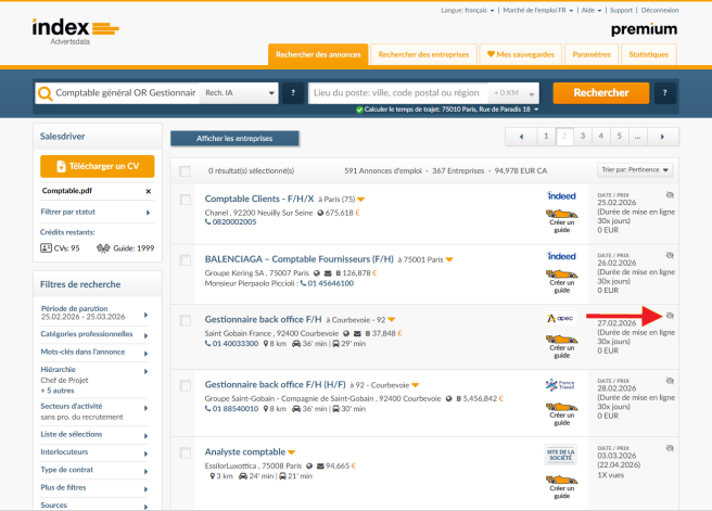 screenshot de salesdriver