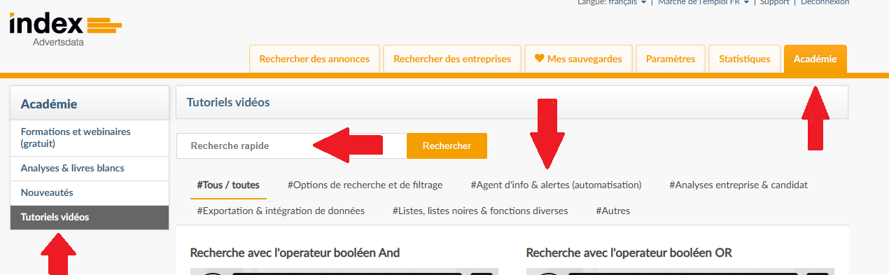 Videos-tutorials-academie-fr-blue screenshot de salesdriver